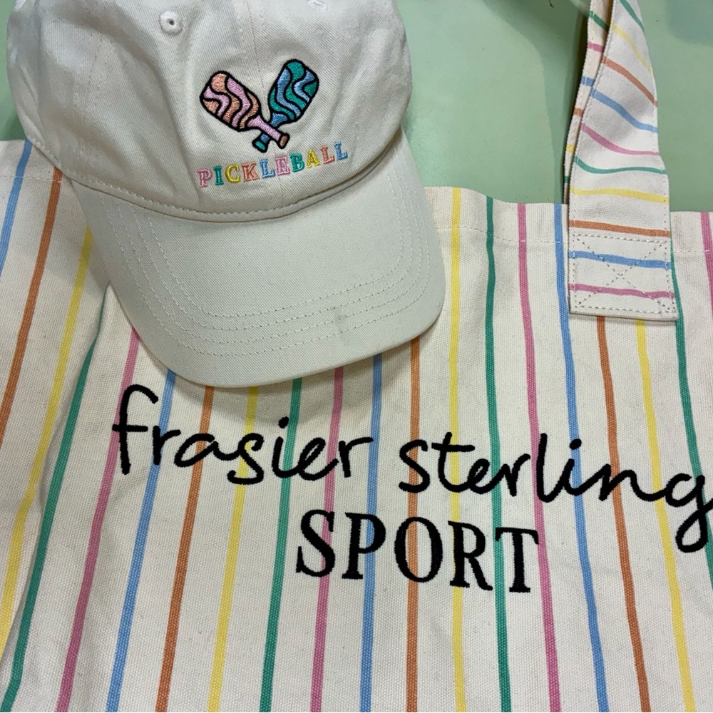 Pickleball Hat and Tote Bag from Frasier Sterling for Target